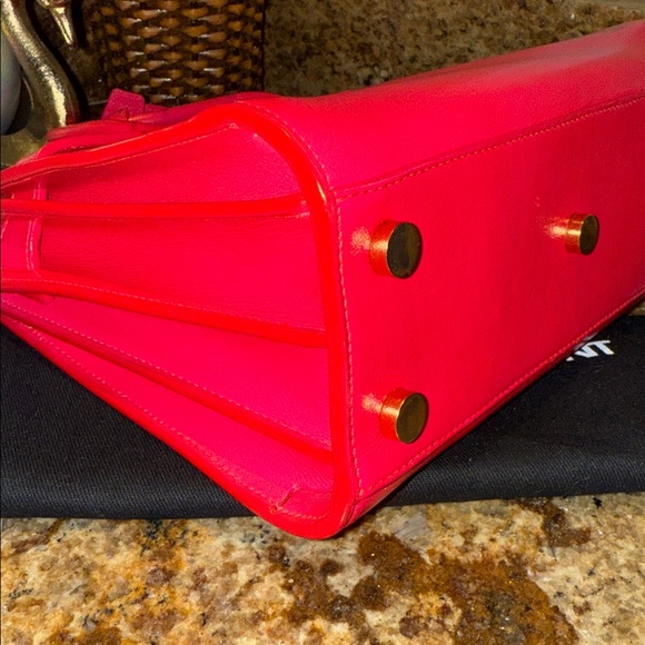 Saint Laurent YSL Hot Pink Leather
Nano Sac De Jour - Picture 12 of 16